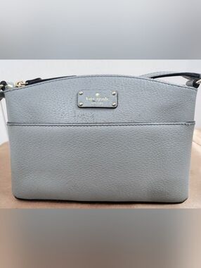 Kate Spade Teal Leather Grove Street Millie Crossbody Purse